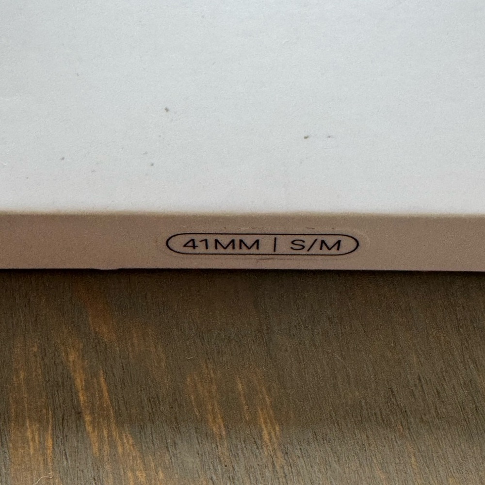 Apple Watch Sport Band 38mm 40mm 41mm Series 3 4 5 6 7 8 9 SE Starlight - Picture 5 of 6